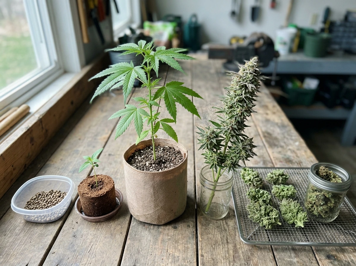 how weed grow