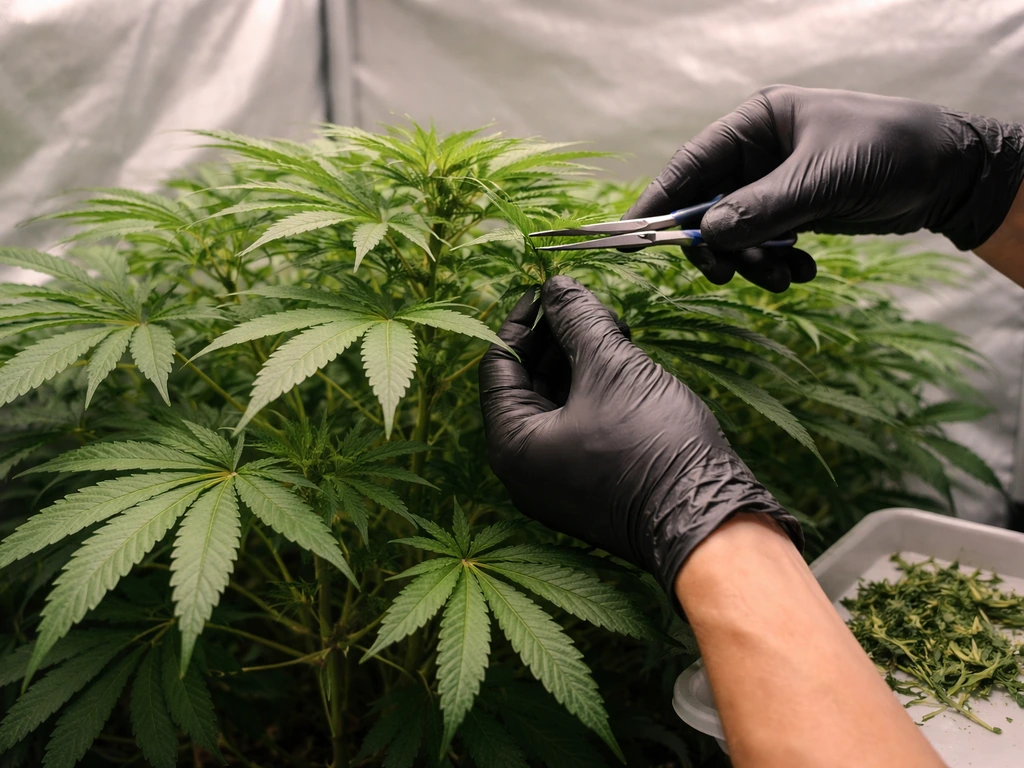 How to Prune Cannabis Plants as They Grow Step by Step