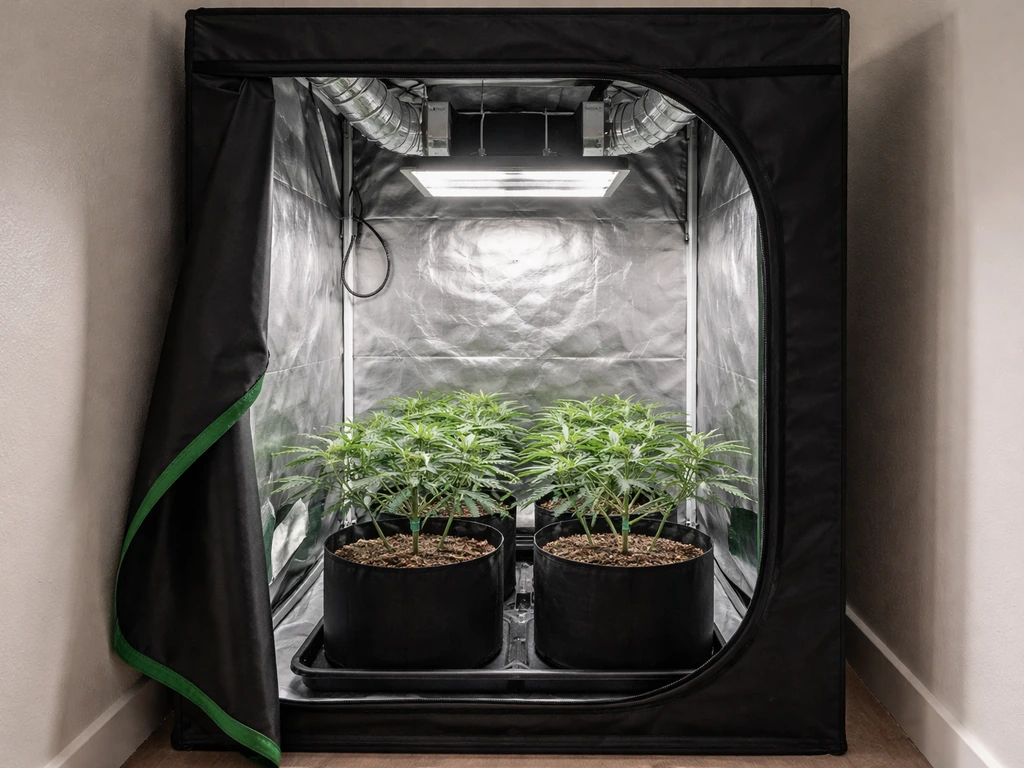 How to Grow Weed Plants Small at Home: Indoor Guide