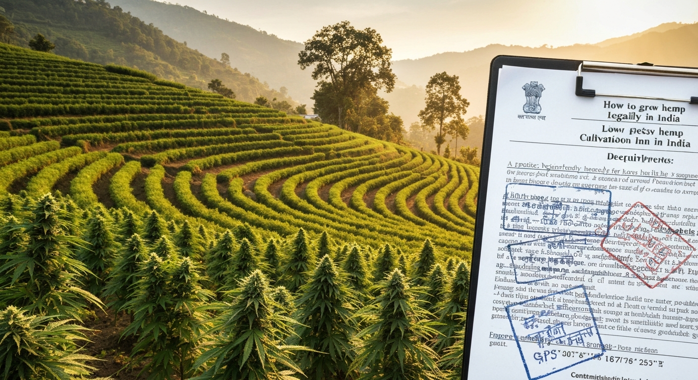 How to Grow Hemp Legally in India: Permits, Seeds & Cultivation Guide